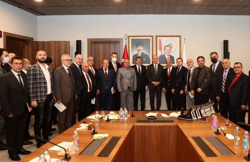 BİLFED'ten İçişleri Bakanı Soylu'ya Ziyaret