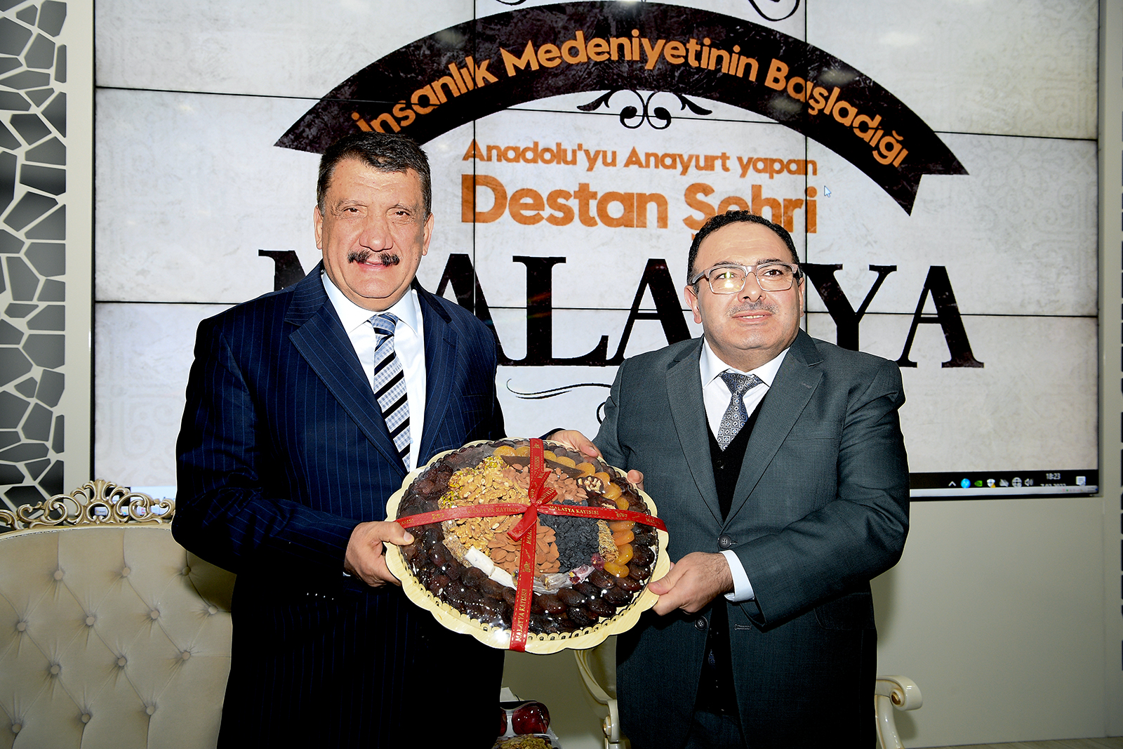 Böke'den Başkan Gürkan'a Ziyaret