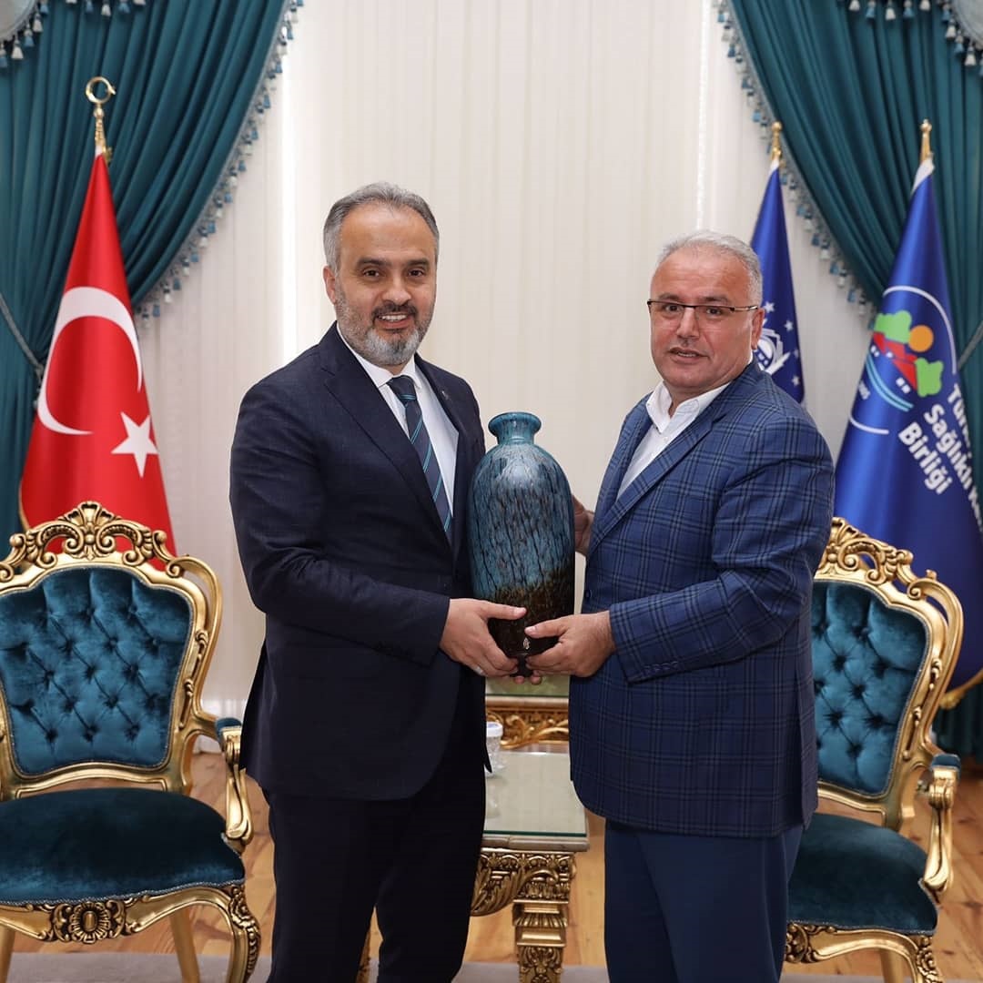  Bursa Büyükşehir Belediye Başkanı Alinur AKTAŞ’a Ziyaret