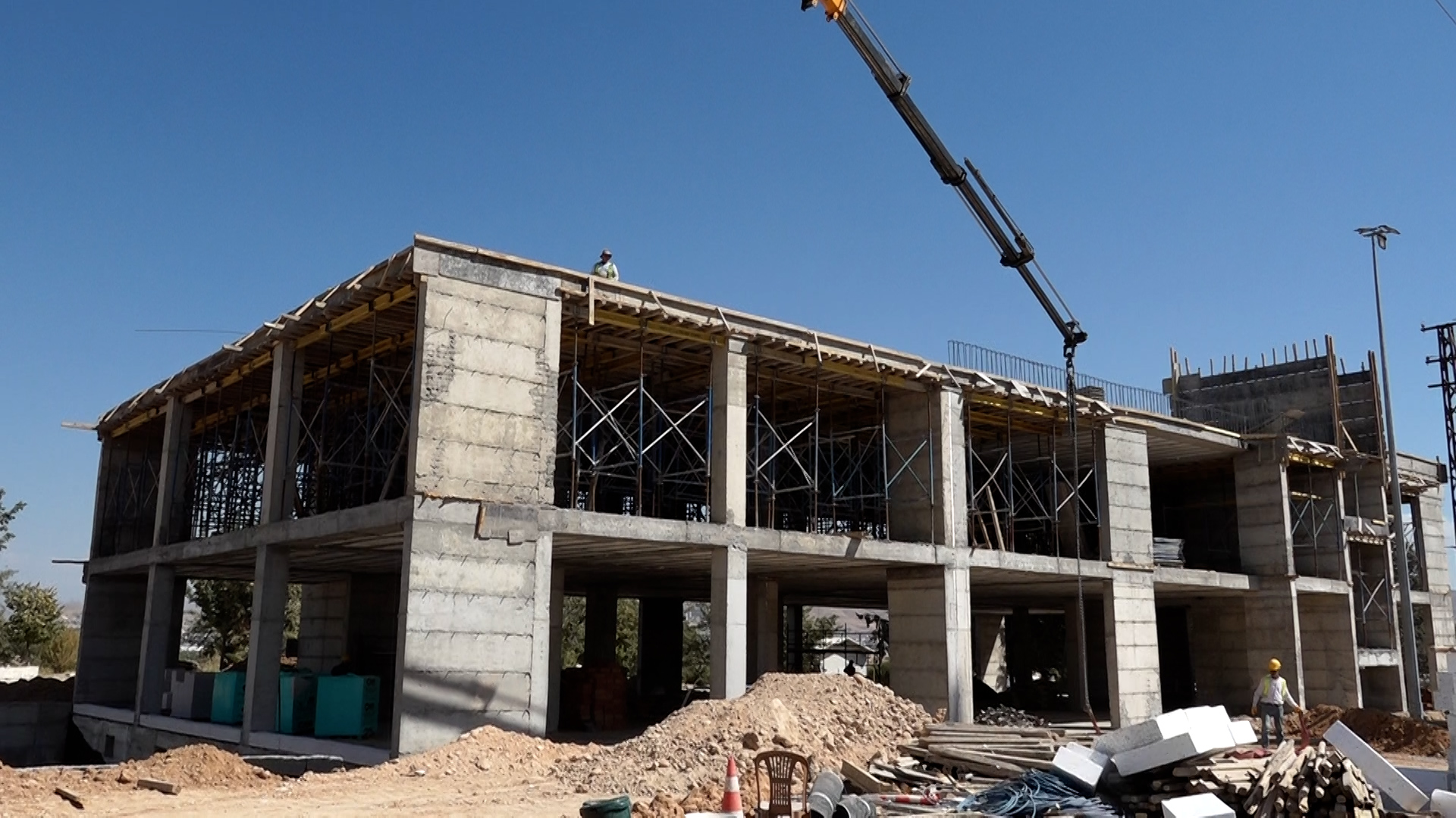 Büyükşehir Belediyesi Hizmet Binalarına Bir Yenisini Ekliyor