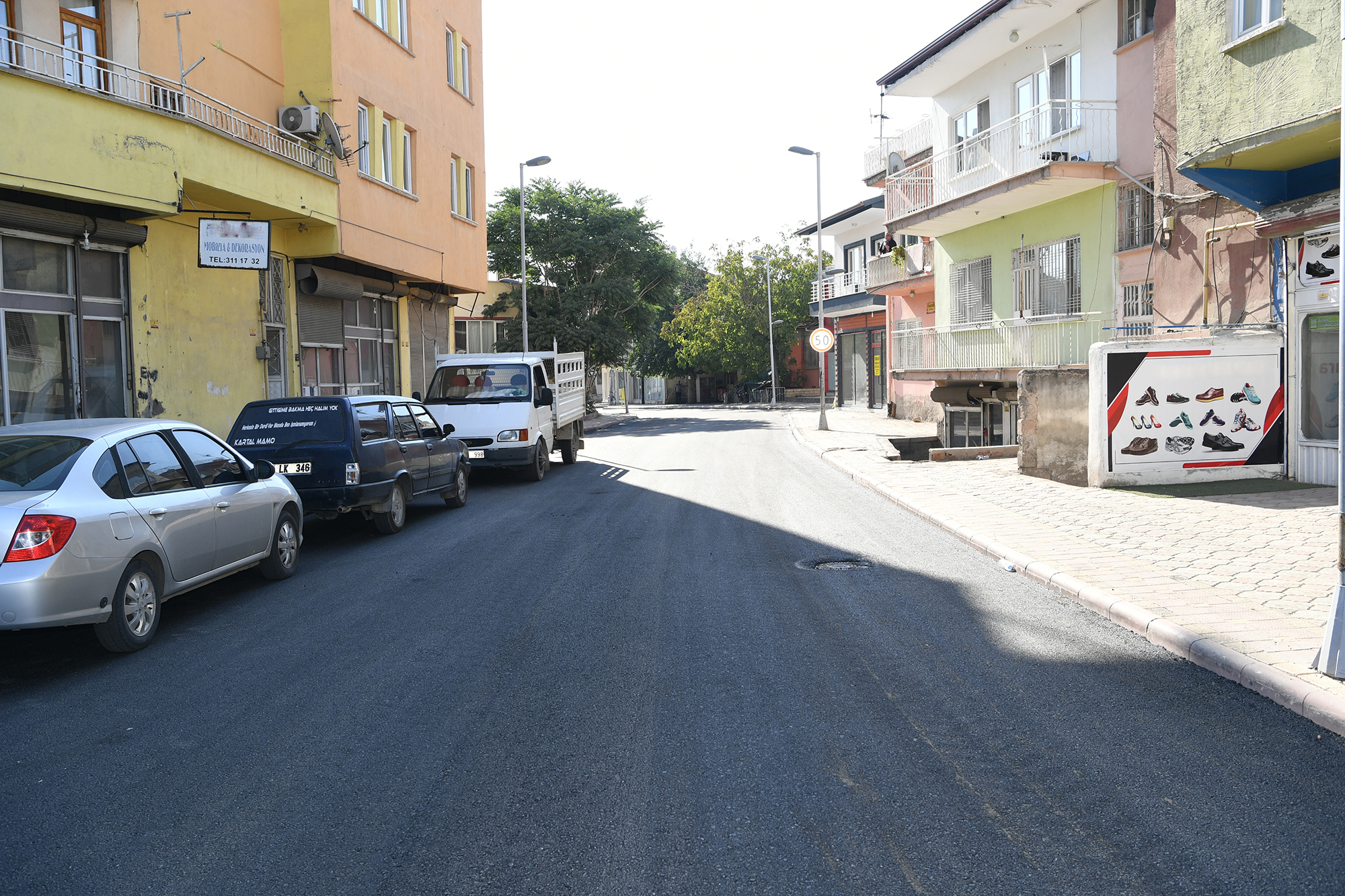 Büyükşehir Belediyesi Sokak ve Caddeleri Yeniliyor