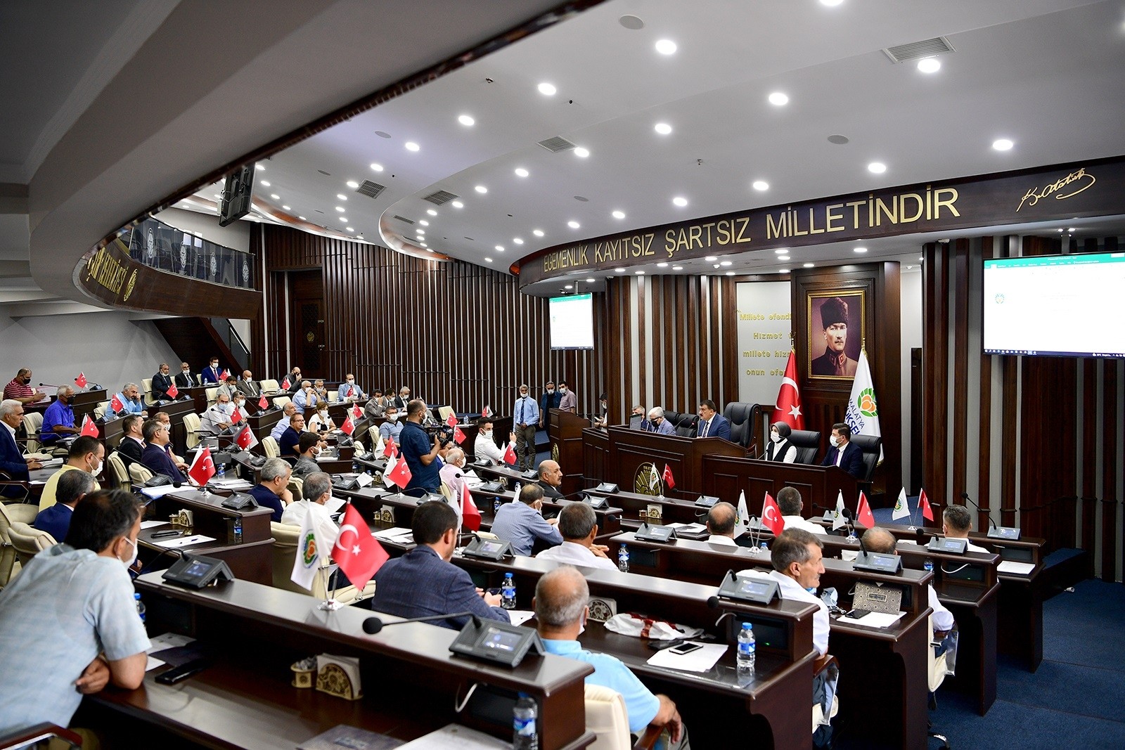 Büyükşehir Belediyesi Temmuz ayı meclis toplantısı başladı