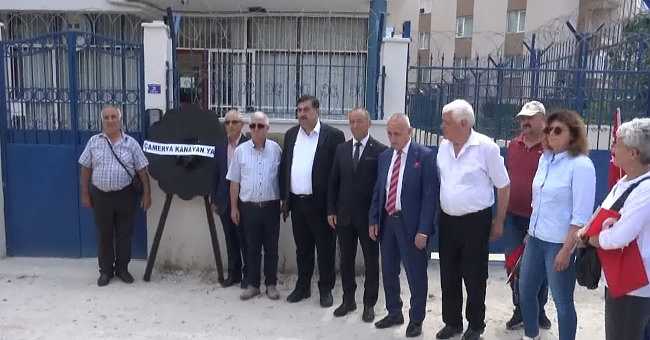 Çamerya Katliamı İçin Yunan Konsolosluğu Önüne Siyah  Çelenk Bıraktılar!