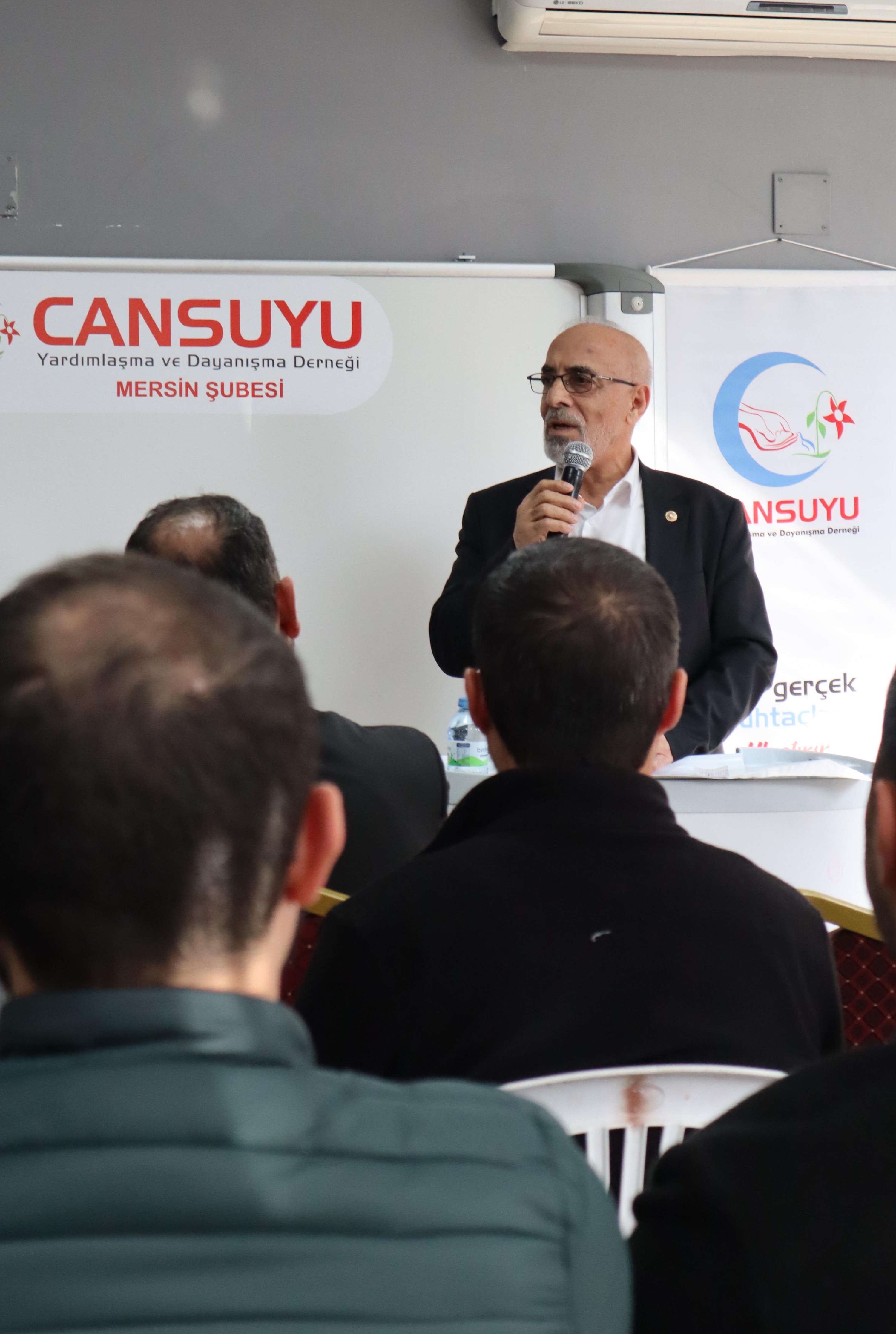 CANSUYU GENEL BAŞKAN YARDIMCISI POLAT:“HER BİR DESTEK, BİR MAZLUMUN DUASI OLARAK GERİ DÖNMEKTEDİR.”