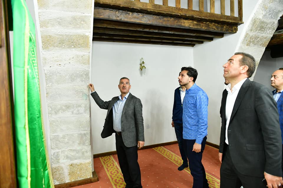 Çınar, “350 Yıllık Aşağıköy Hacı Bekir Camimizi Aslına Uygun Restore Ettik”