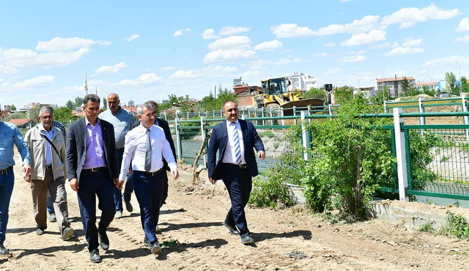 Çınar, “Bostanbaşı’ndaki Horata Deremizin Etrafına Yeni Yaşam Alanlı Kuruyoruz”