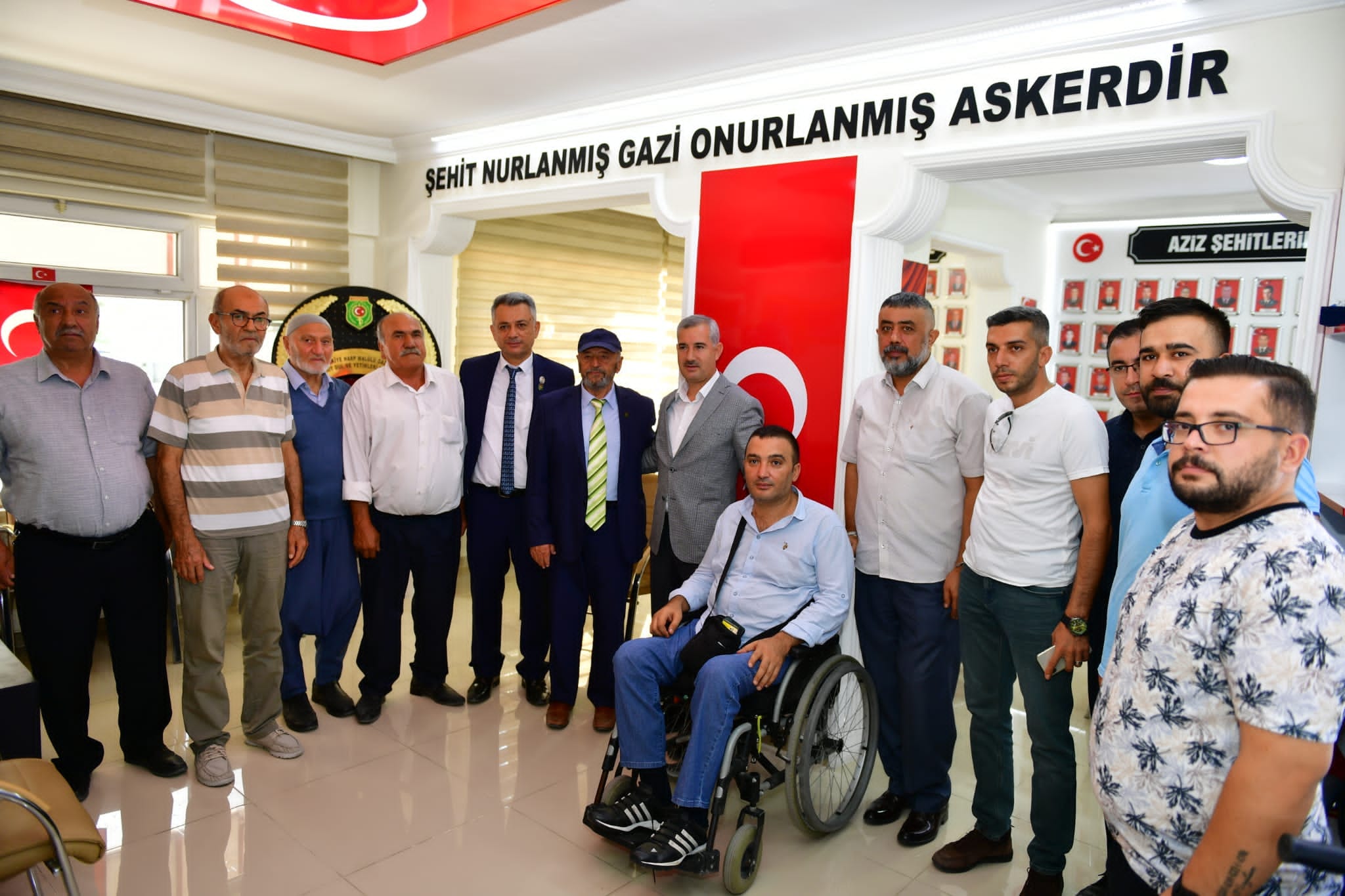 Çınar Şehit ve Gazi Yakınlarıyla Bir Araya Geldi