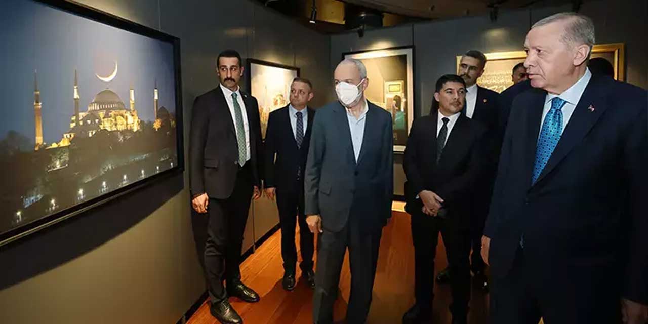 Cumhurbaşkanı Erdoğan, "Ayasofya Fotoğrafları" sergisini ziyaret etti