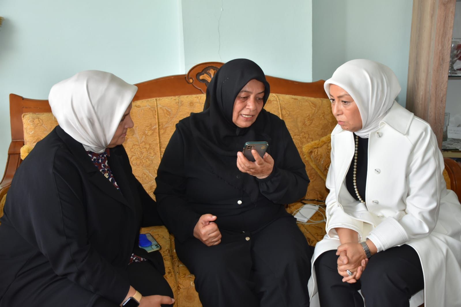 Cumhurbaşkanı Erdoğan Malatyalı Şehidin Annesi İle Görüştü