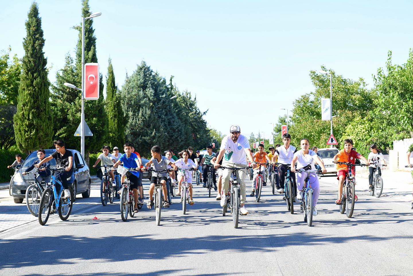 Daha Sağlıklı Bir Hayat İçin Pedal Çevirdiler