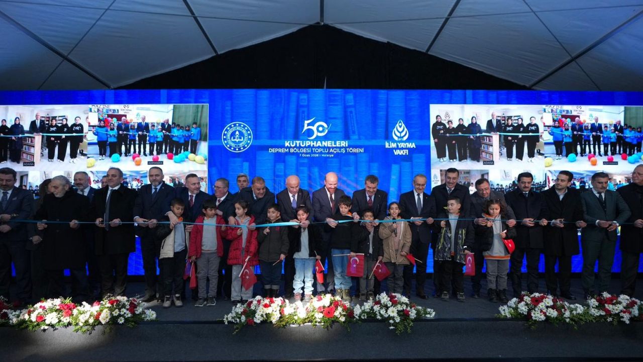 Deprem Bölgesinde 50. Yıl Kütüphaneleri Açıldı - Birlik Haber Ajansı