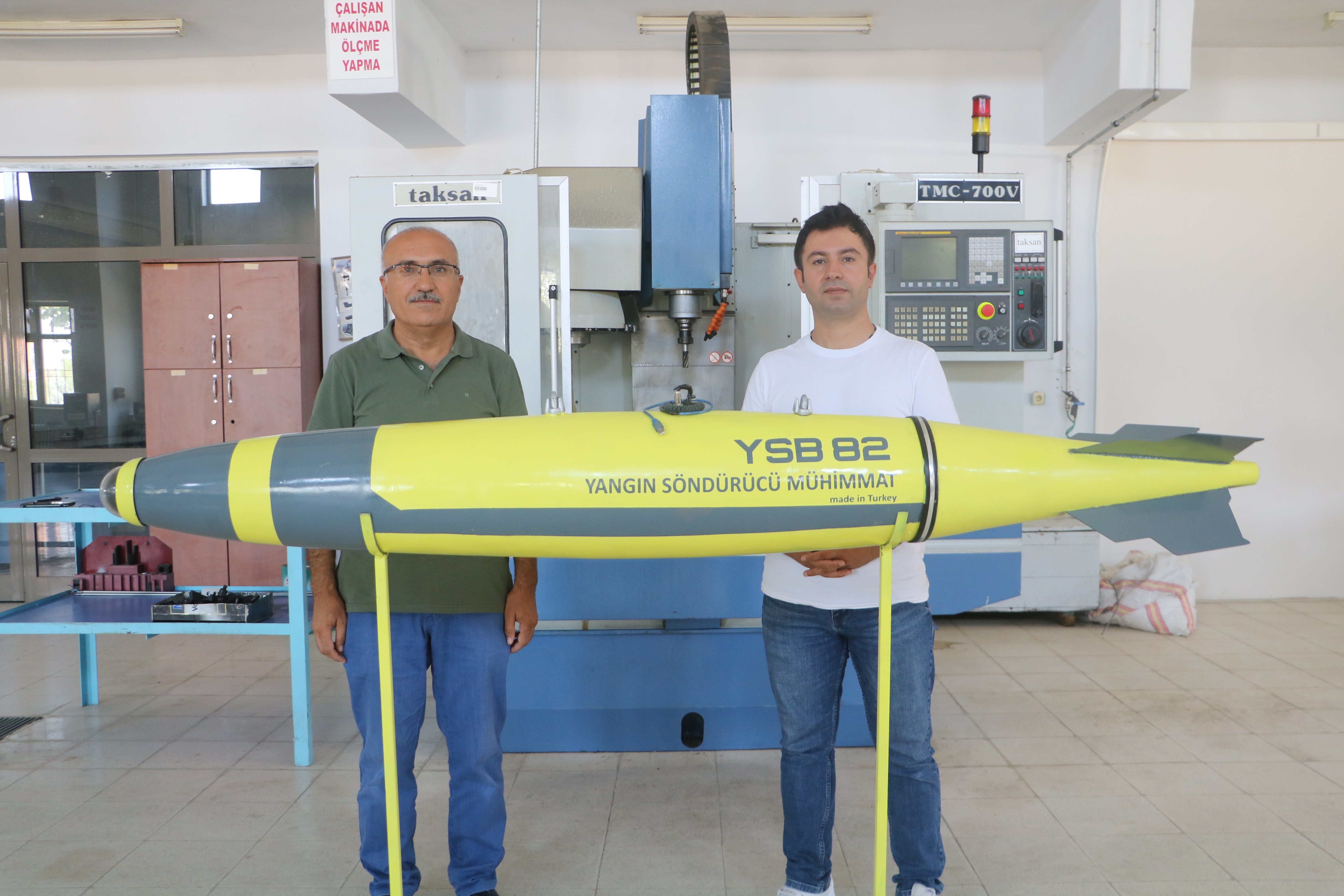 Devasa yangınlar için söndürme bombası