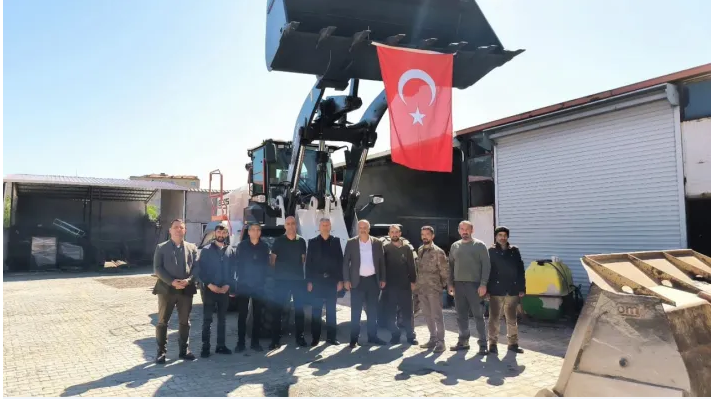 Doğanşehir Belediyesi Filosuna Yeni Bir İş Makinası Daha Kattı