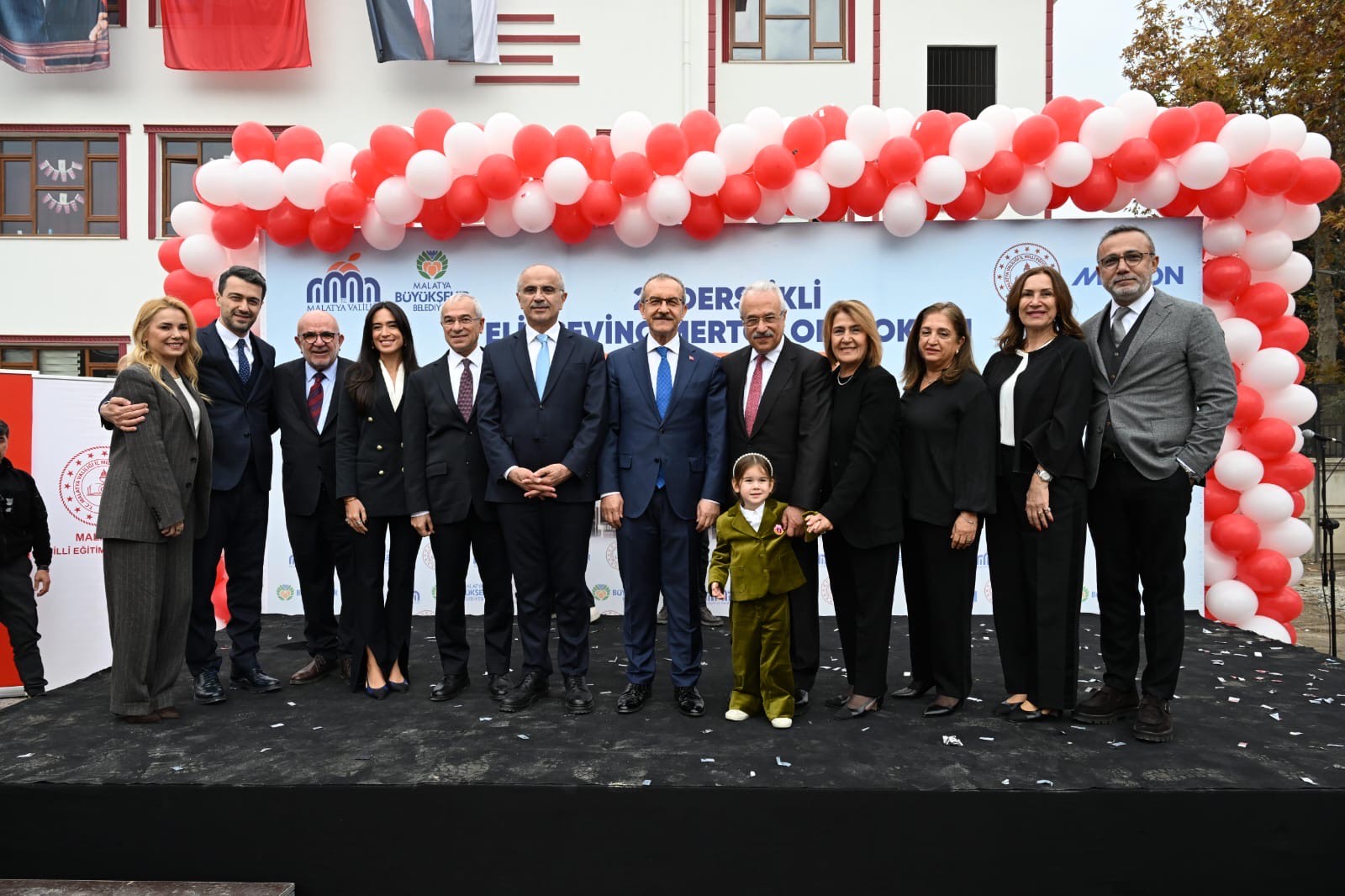 Elif Sevinç Mertöz Ortaokulu Temel Atma Töreni Gerçekleştirildi