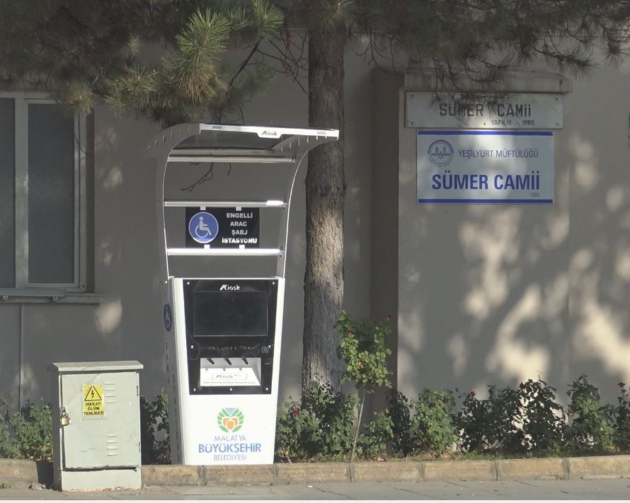 Engelli Vatandaşlar İçin Beş Yeni Şarj İstasyonu Kuruldu