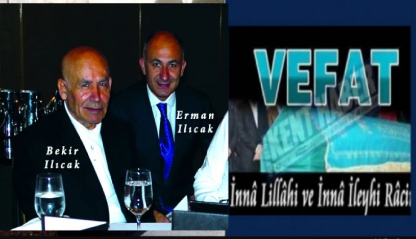 Erman Ilıcak'ın Babası Hayatını Kaybetti