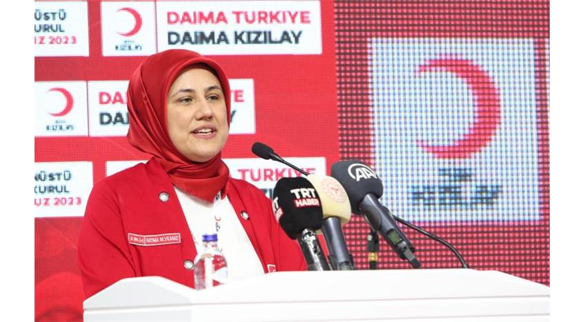 Fatma Meriç Yılmaz Türk Kızılay'ın  İlk Kadın Genel Başkanı Oldu