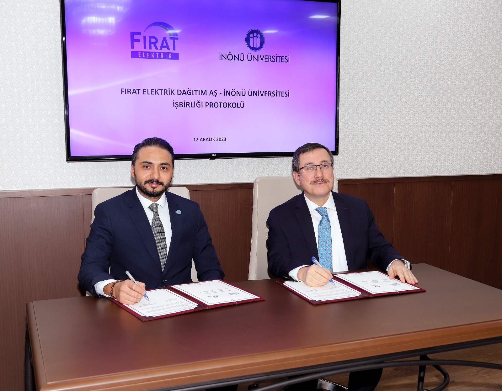 Fırat Edaş ve İnönü Üniversitesi Arasında Eğitim işbirliği