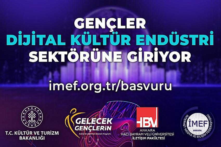 “Gençler Dijital Kültür Endüstrisi Sektörüne Giriyor" Projesine Başvurular 12 Haziranda Bitiyor
