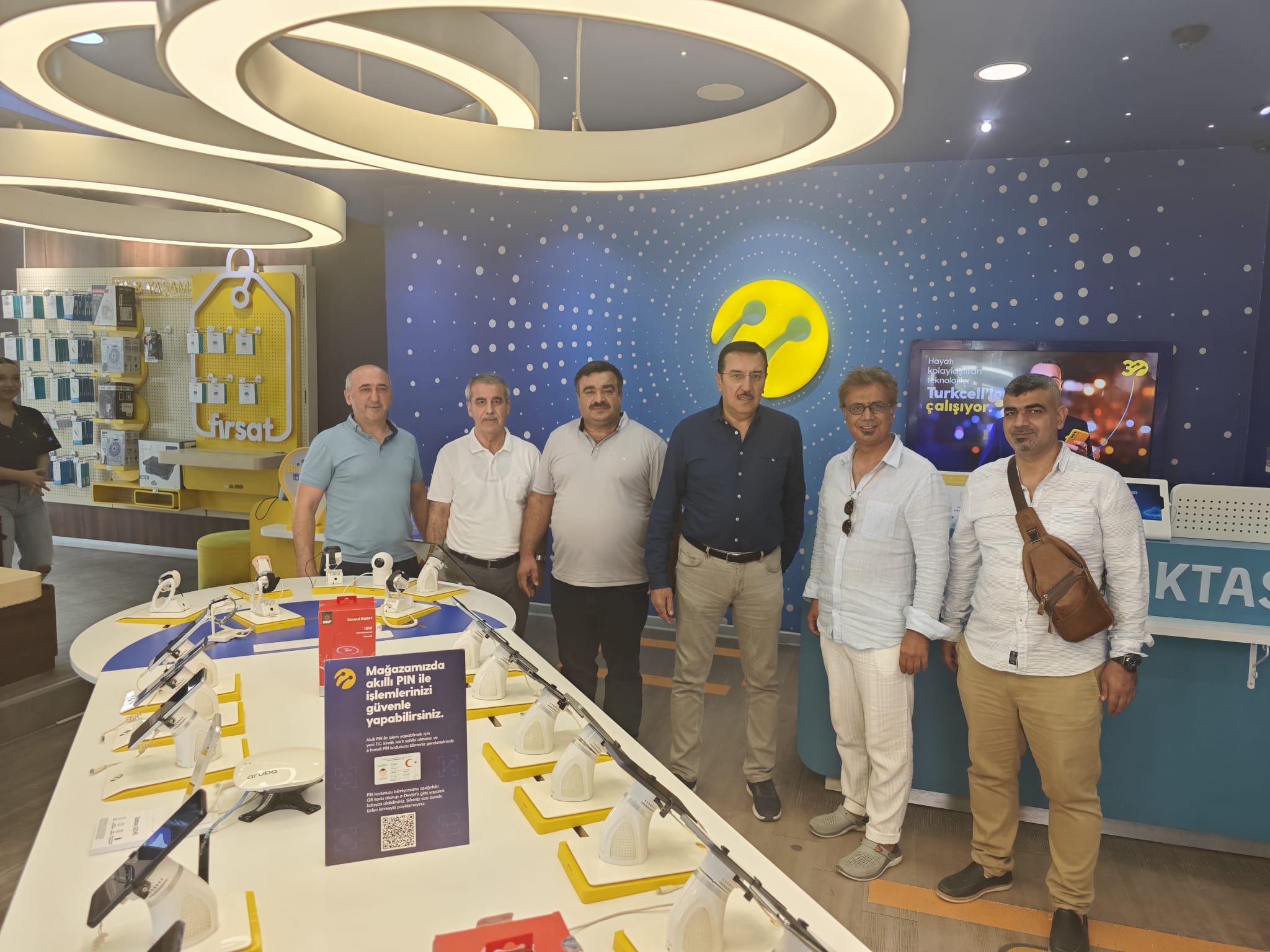 Gerçek Kardeşler'in İşyerine E. Bakan Mv. Bülent Tüfenkçi'den Ziyaret