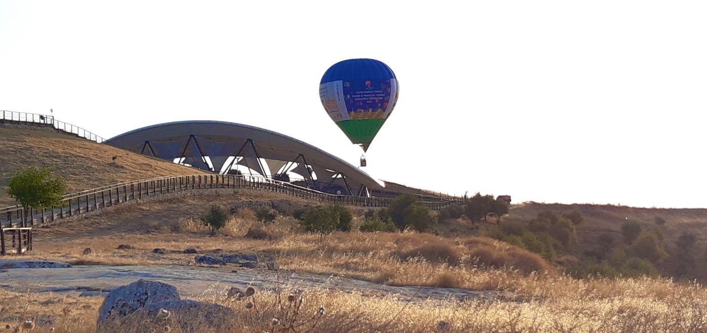 Göbeklitepe'de balon uçuşları başladı