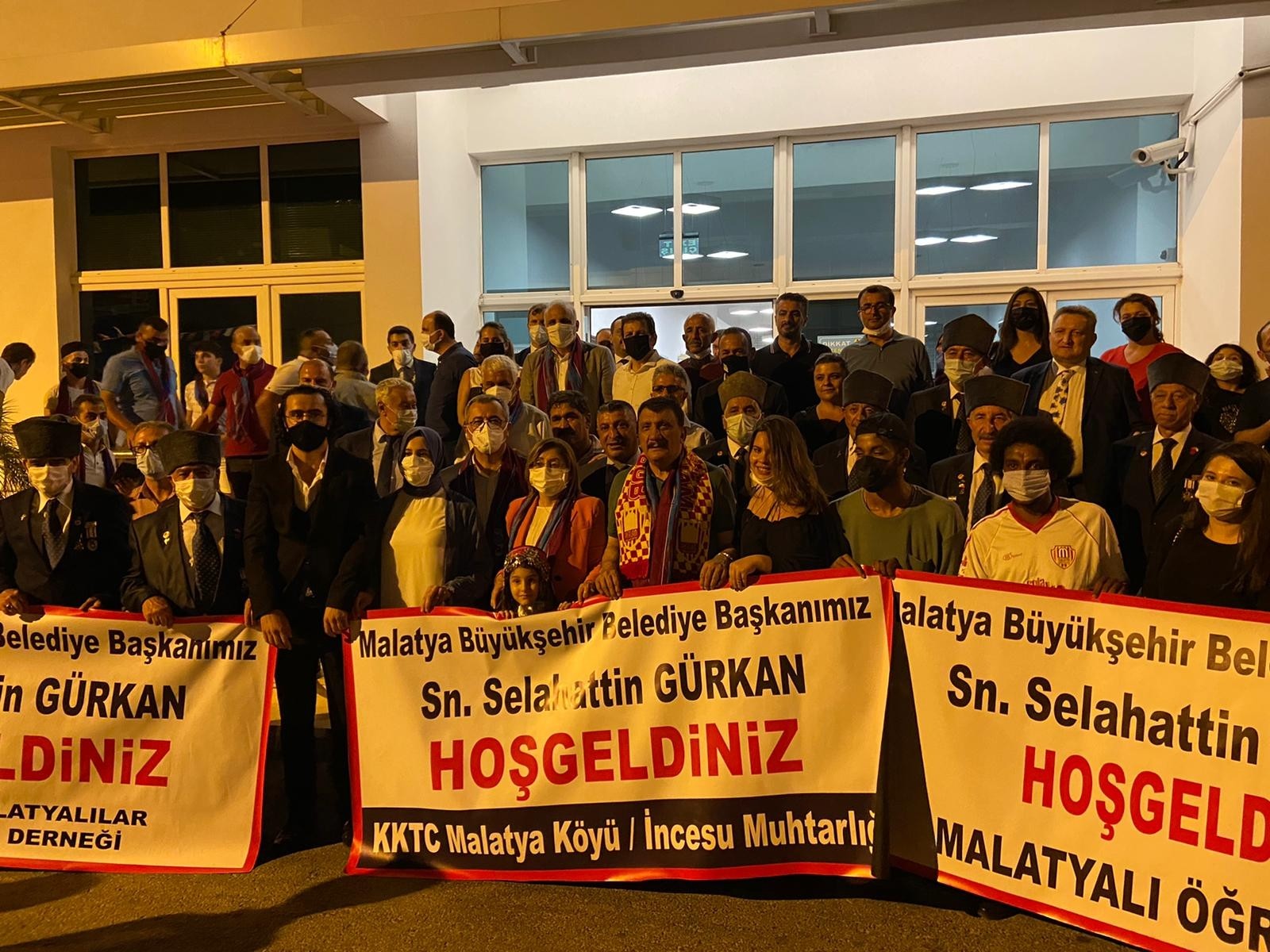 Gürkan, Kıbrıs’ta coşkuyla karşılandı