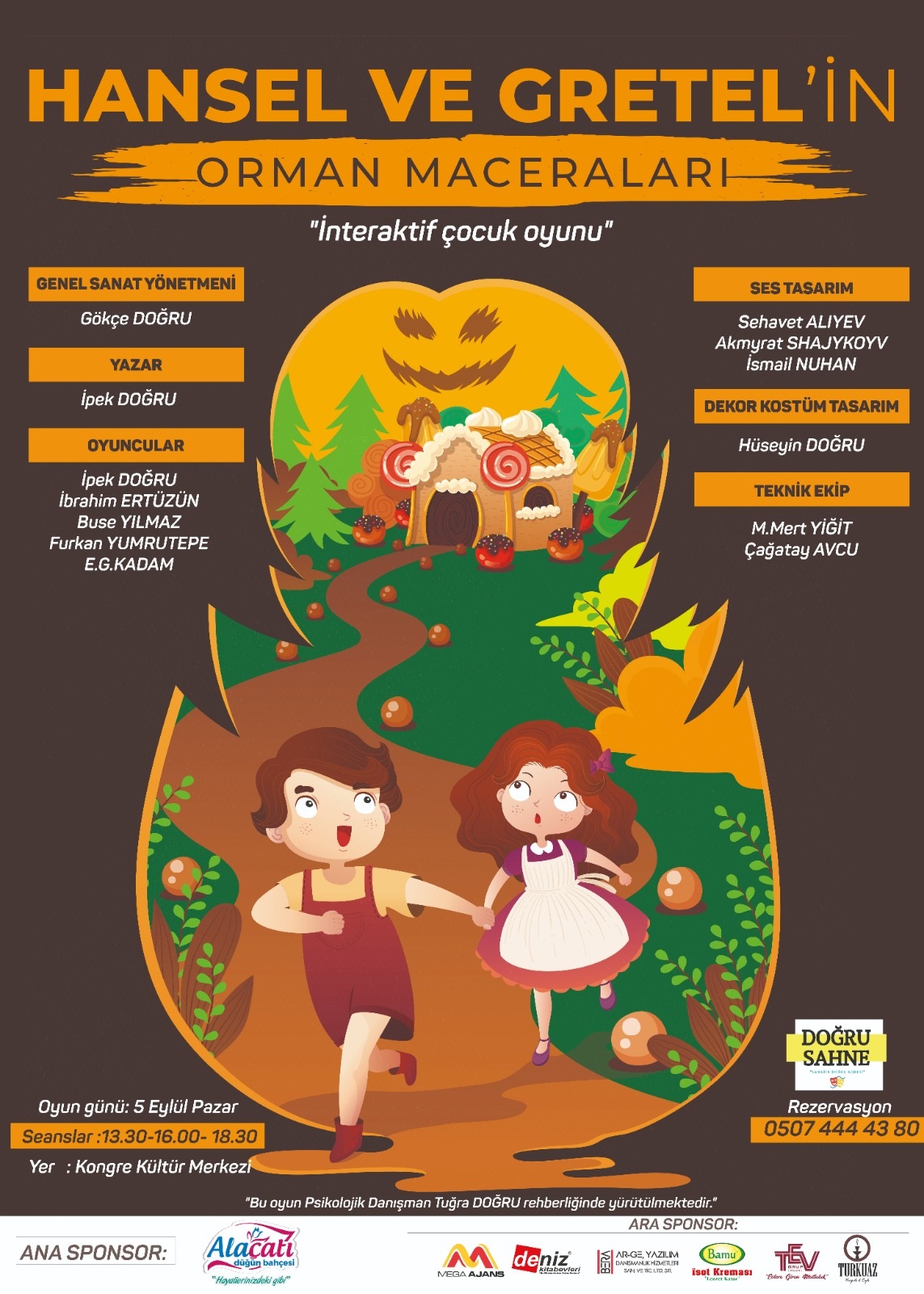 HANSEL VE GRETEL MALATYALI ÇOCUKLARLA BULUŞUYOR!