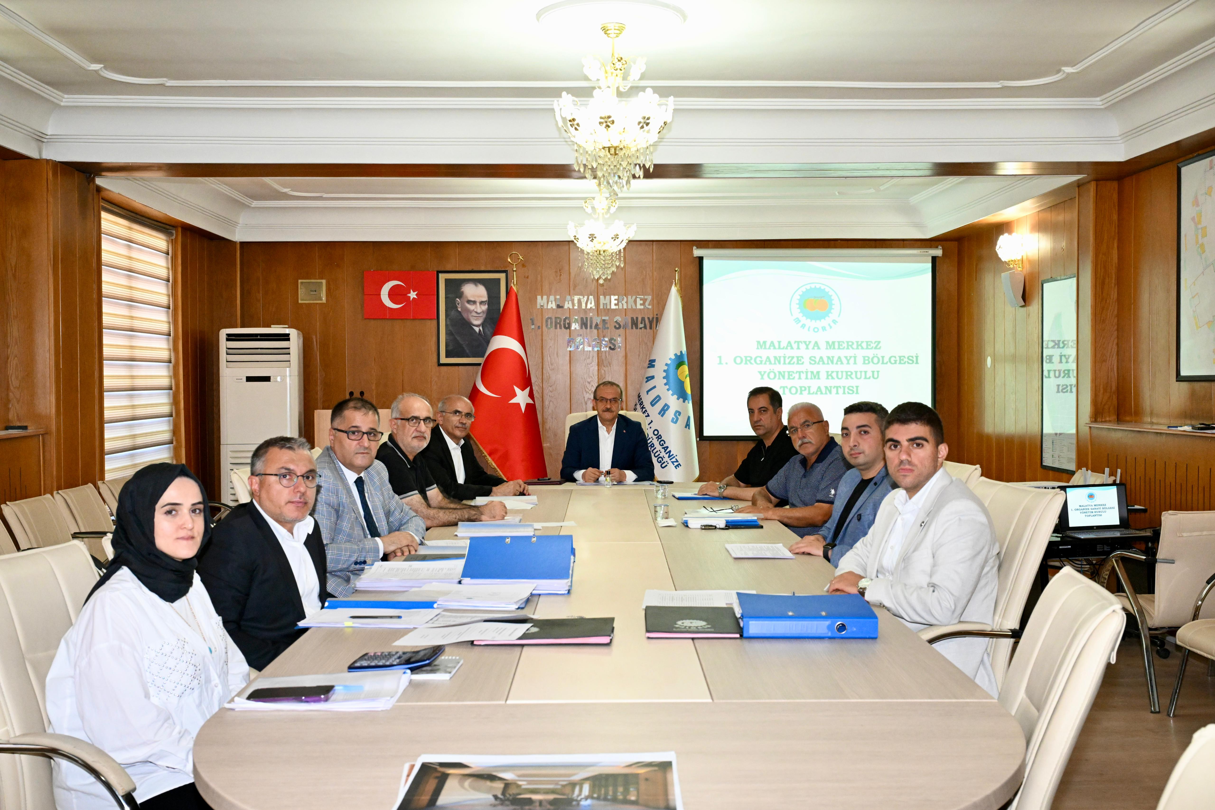 I.OSB Yönetim Kurulu ve Müteşebbis Heyet Toplantısı Yapıldı