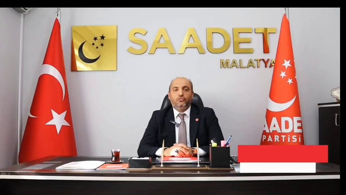 Saadet Partisi İl Başkanı Av. Hamza Paşahan’dan Berat Kandili Mesajı