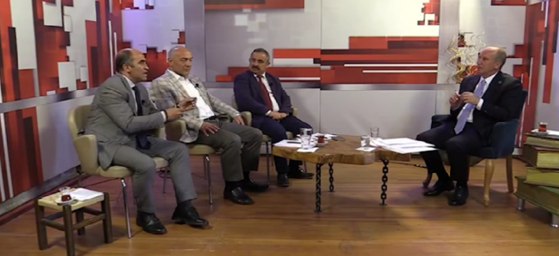 İnce Anadolu Soruyor'a Konuk Oldu