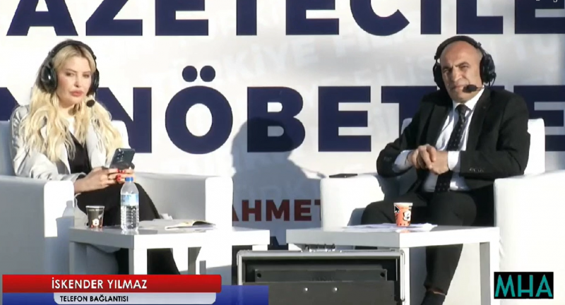 İskender Yılmaz'dan Gazze Nöbetine Destek