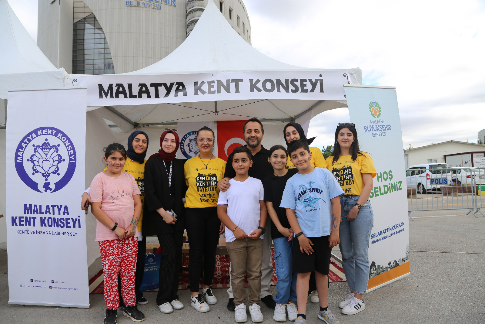 Kent Konseyi Gençlik Meclisi Festivale Katıldı