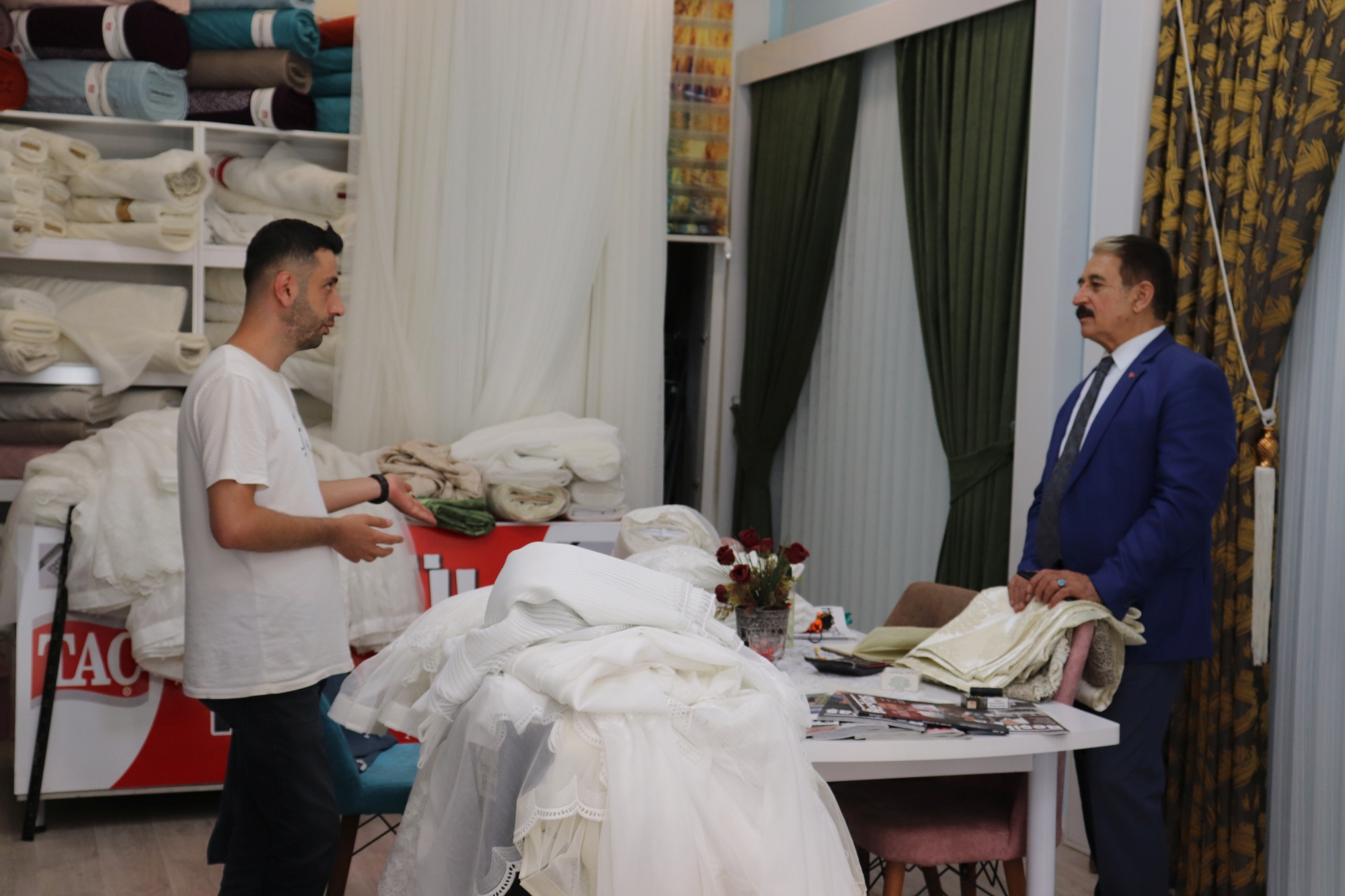 Keskin’den Esnaflara Bayram Tebriği Ziyareti