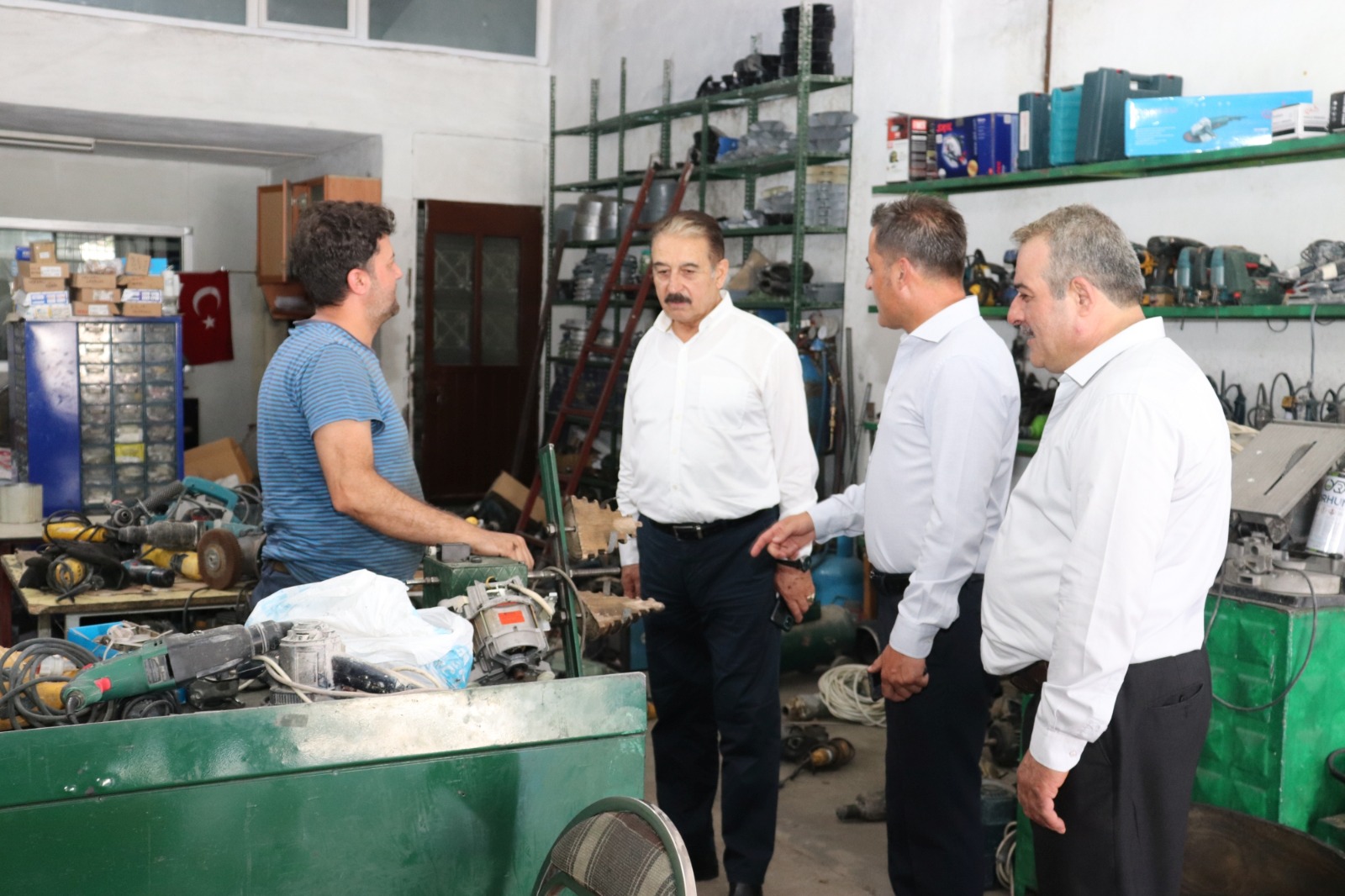 Keskin, “Yeni Sanayi Sitesinde Öncelik Kayıtlı Olan Esnafındır”