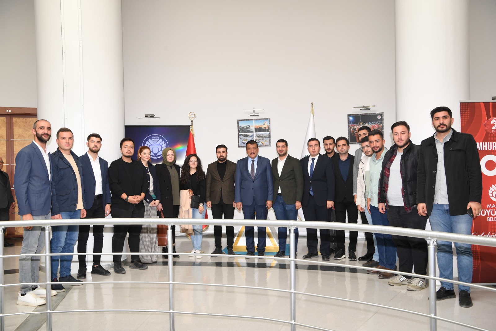 Kuluncak Heyetinden Başkan Gürkan'a Ziyaret