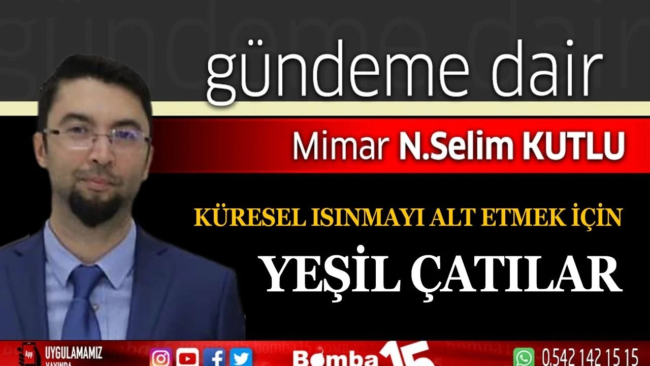 Küresel ısınmayı alt etmek için yeşil çatılar