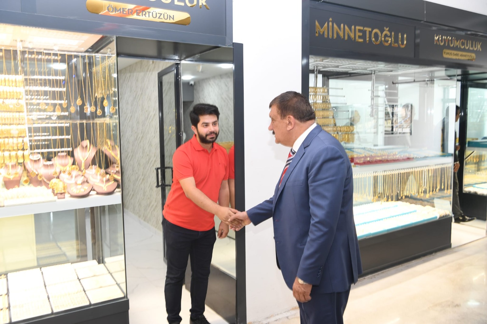 Kuyumcu Esnafından Başkan Gürkan’a Teşekkür