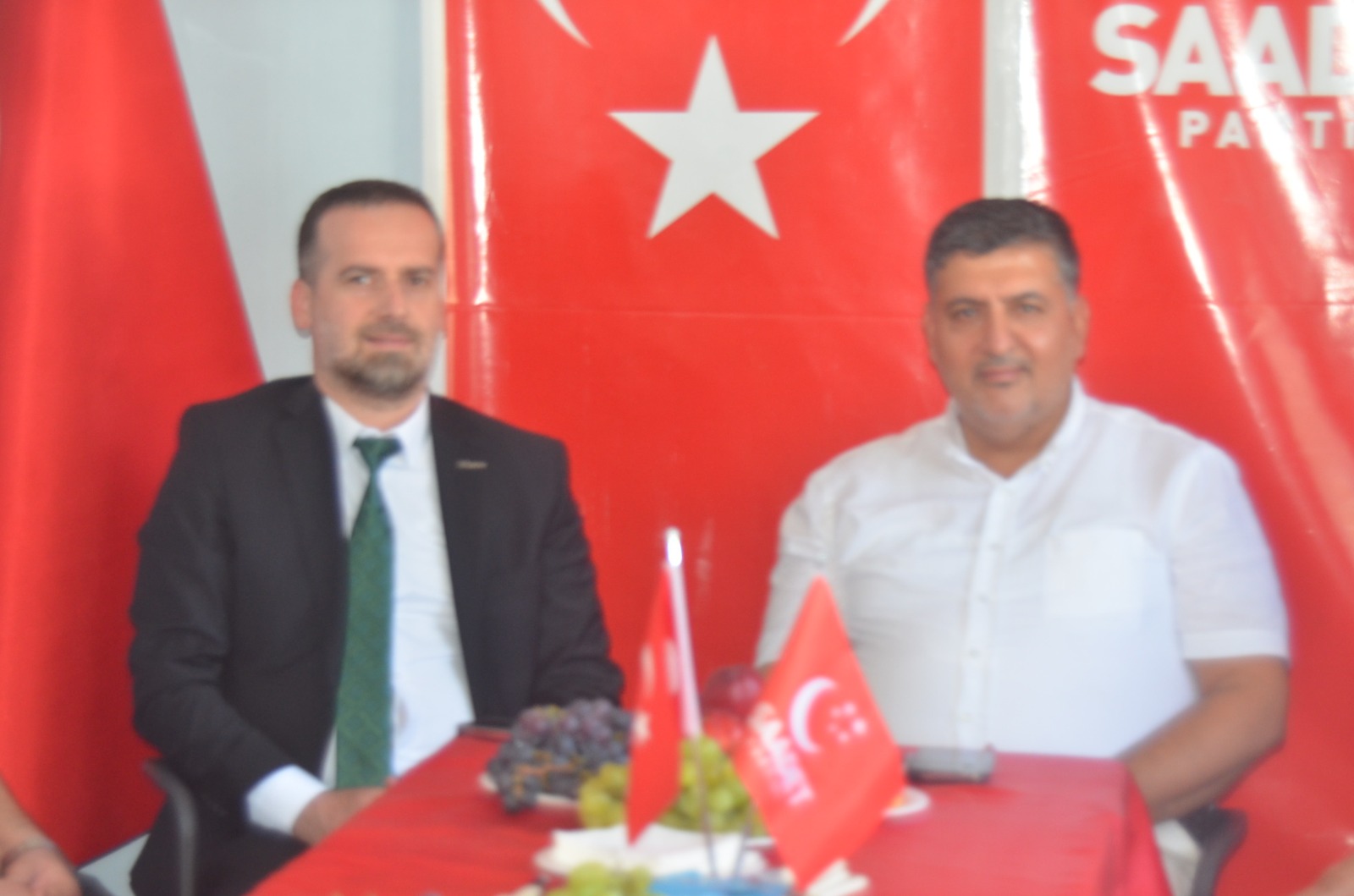 Maginder'den Saadet Partisine Ziyaret