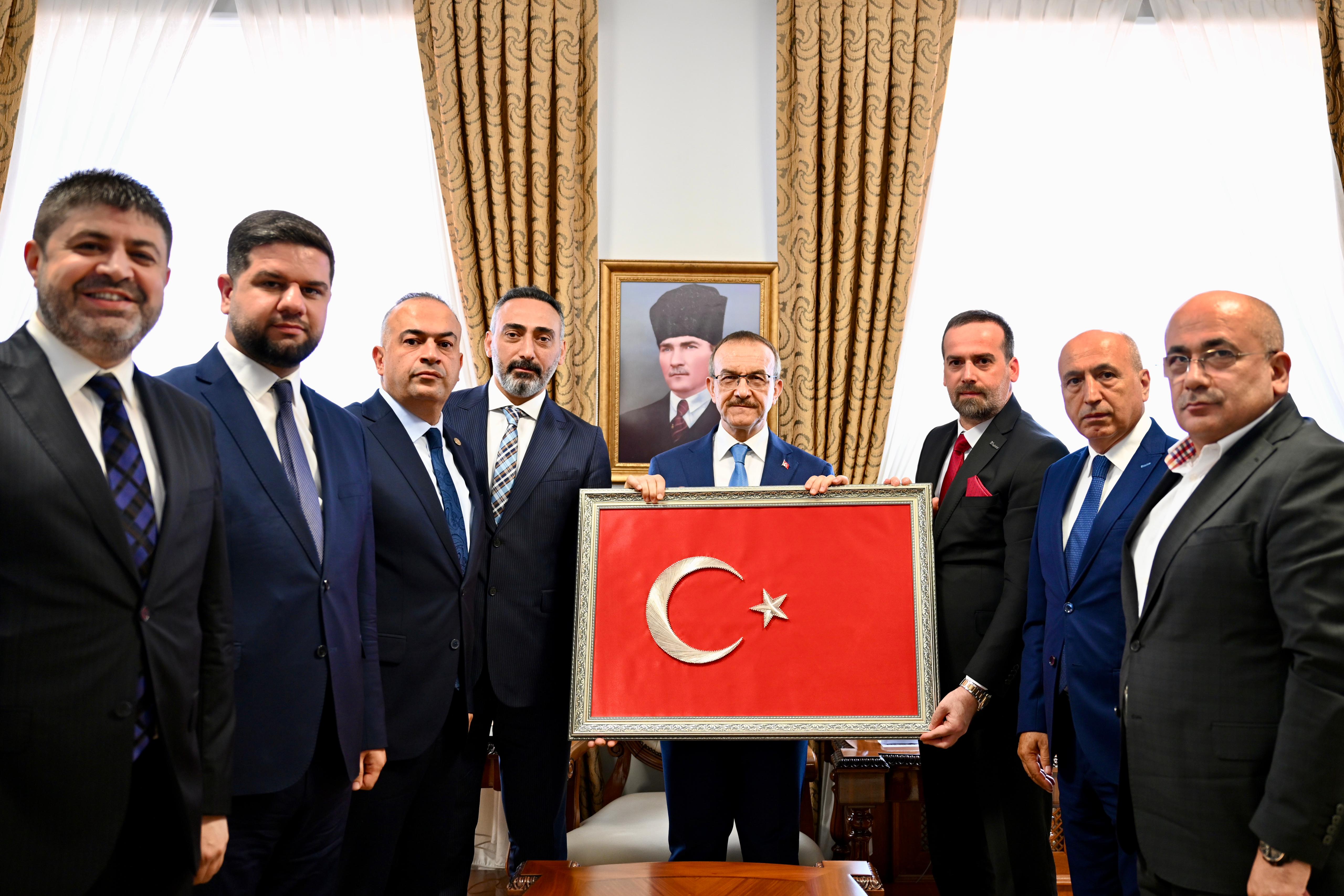 MAGİNDER'den Vali Yavuz'a Ziyaret