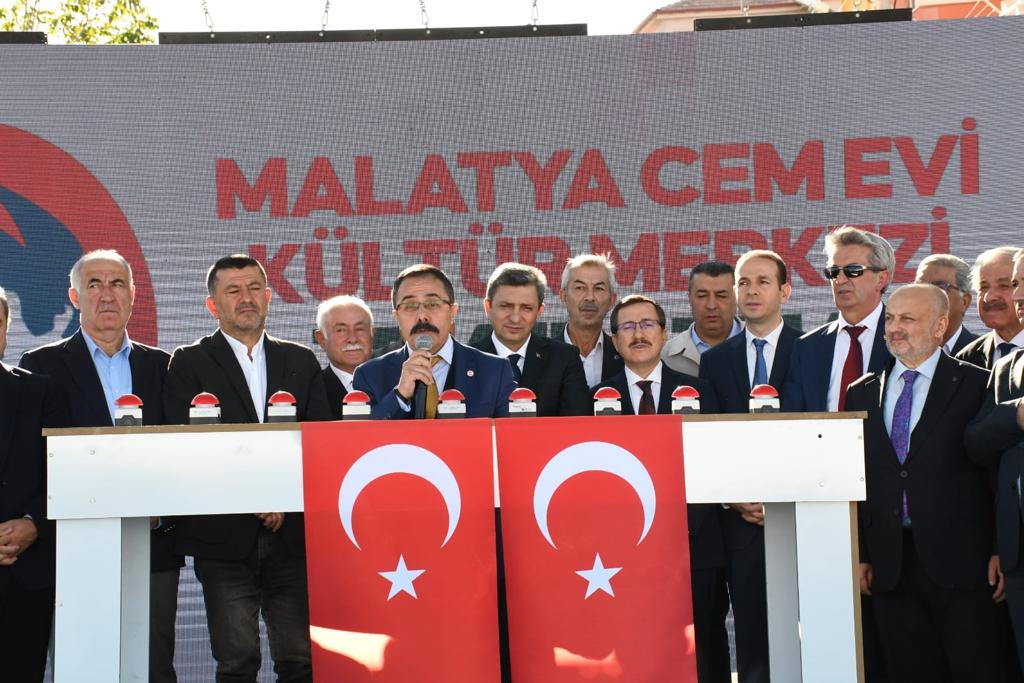 Malatya Cem Evinin Temeli Atıldı