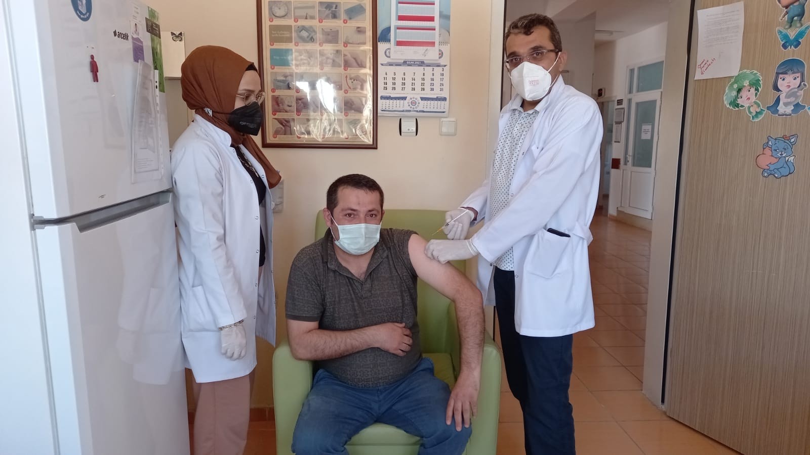 Malatya'da aşı yoğunluğu yaşanıyor