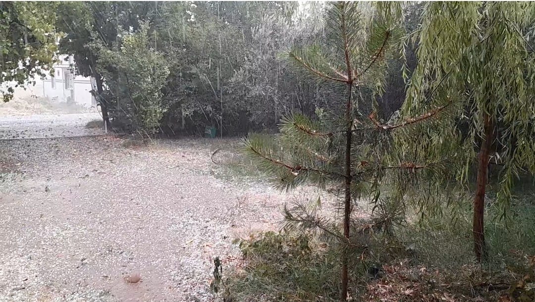 Malatya'da Dolu Yağışı Etkili Oldu