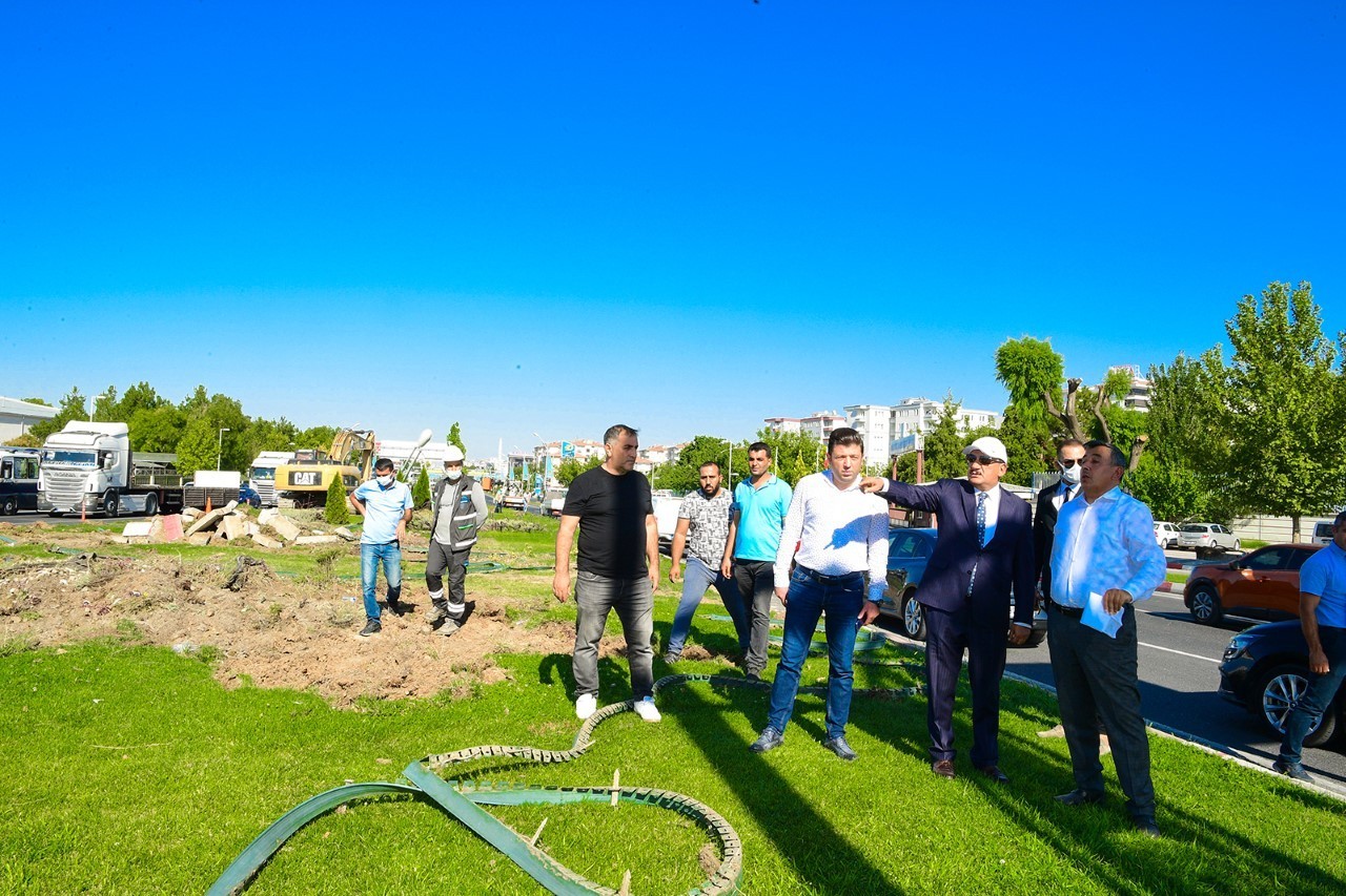 Malatya’da kavşak düzenleme çalışmaları son sürat