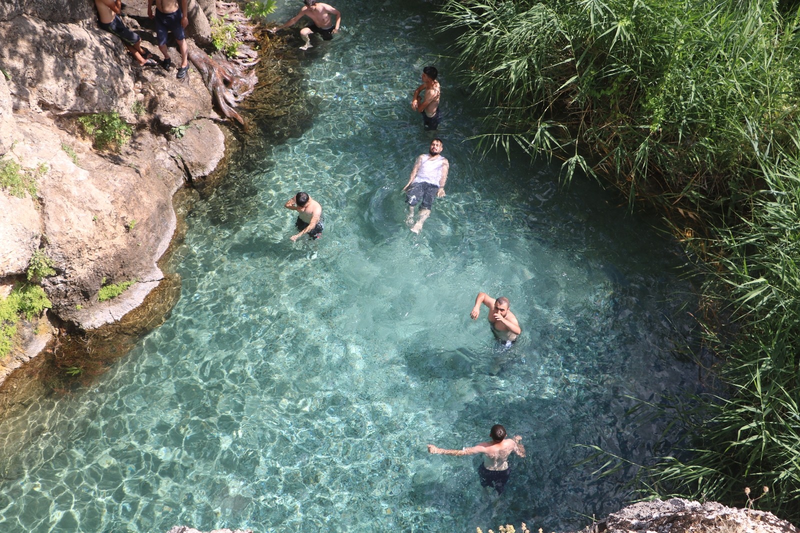 Malatya’da sıcaktan bunalanların adresi Karasu