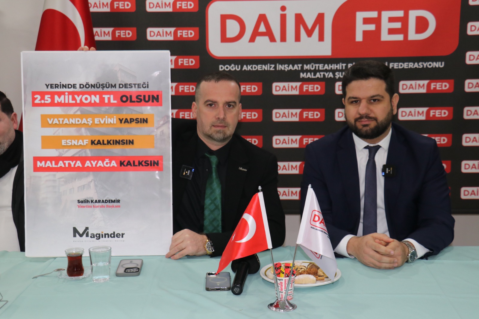 Malatya’da yerinde dönüşüm ve inşaat sektörüne çağrısı: ‘Yerel müteahhitler güçlendirilmeli’