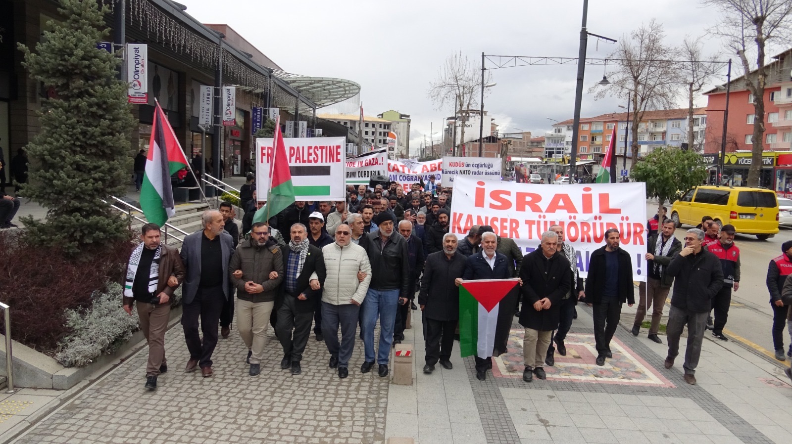 Malatya’dan Kudüs’e Destek Yürüyüşü