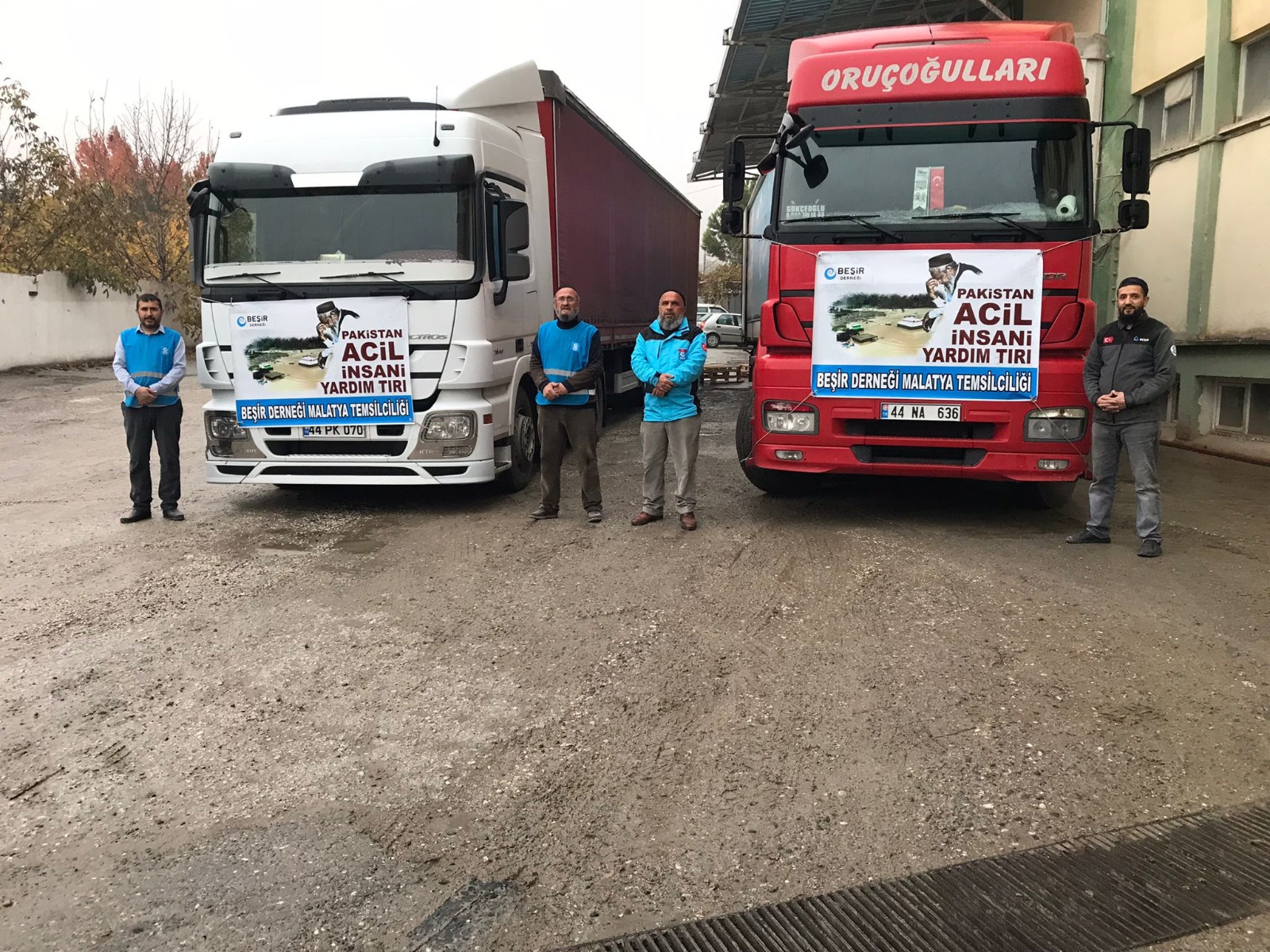 Malatya'dan Pakistan'a Yardım Eli