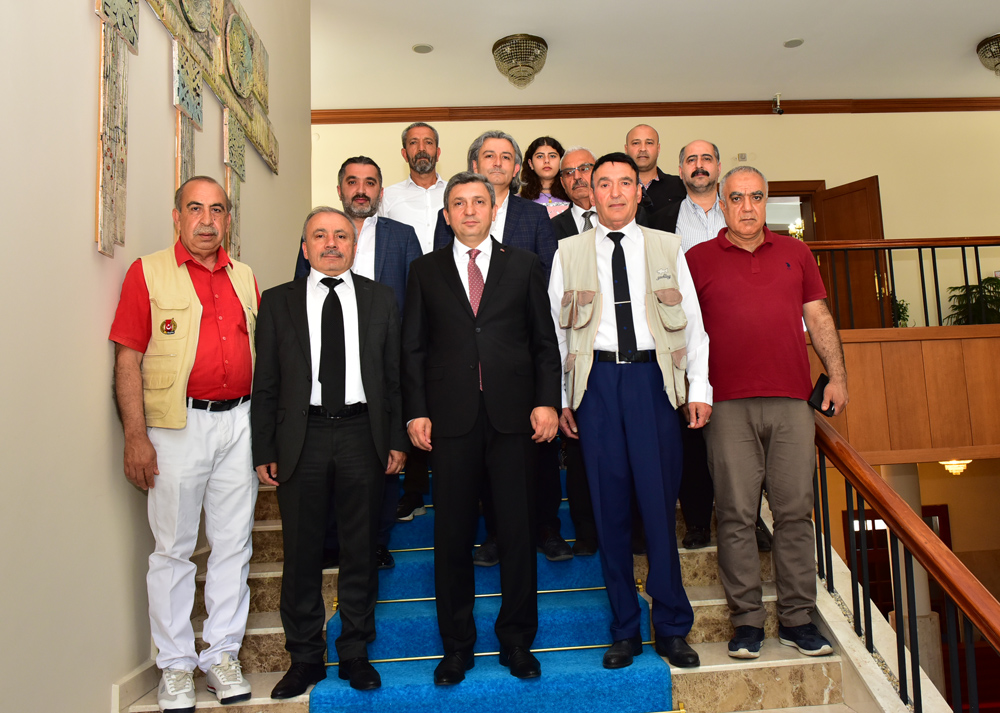Malatya Gazeteciler Cemiyeti'nden Vali Şahin'e Hoş Geldin Ziyareti