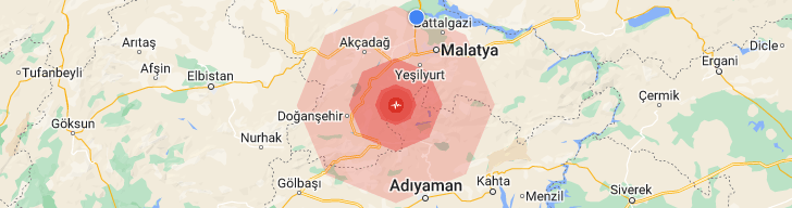 Malatya Güne Depremle Uyandı