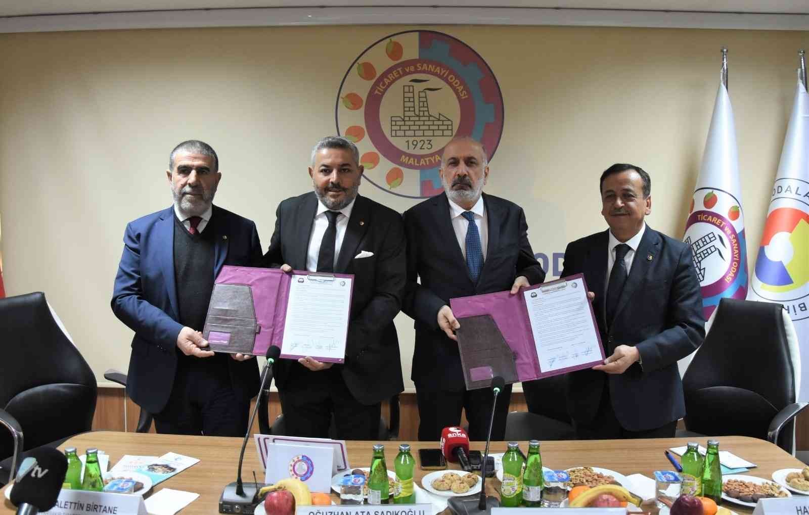 Malatya ile Diyarbakır TSO’lar kardeş oda oldu